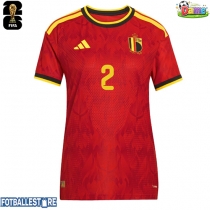 Belgia Zeno Debast #2 Hjemmedrakt Dame VM 2026 Kortermet